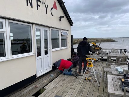 Fitting out Supper 2025.